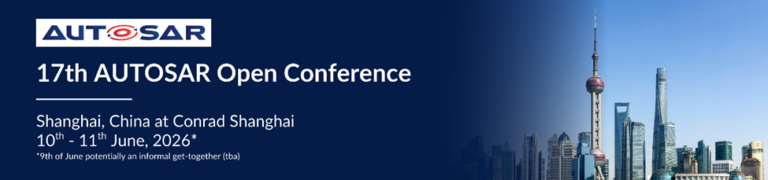17th AUTOSAR Open Conference