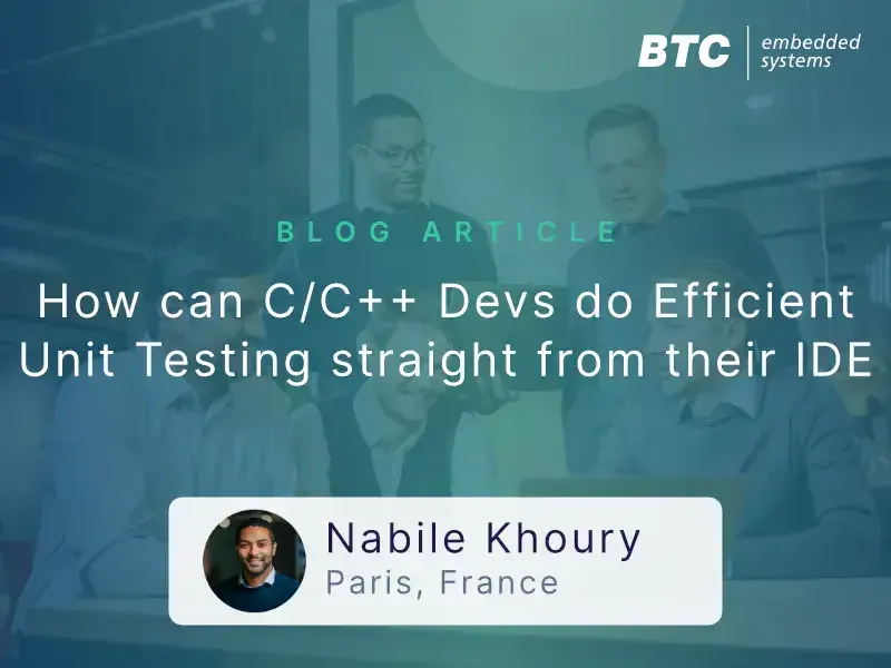How can C/C++ Devs do Efficient Unit Testing straight from their IDE