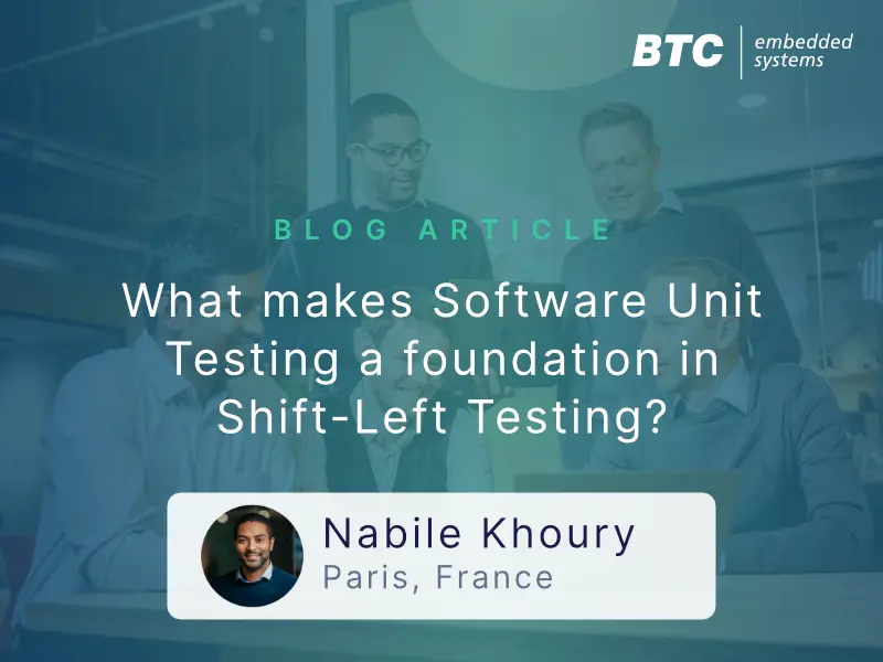 What makes Software Unit Testing a foundation in Shift-Left Testing?